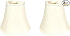 Royal Designs, Inc. BSO-704-10EG-2 True Bell Basic Lamp Shade, 5 x 10 x 8.5, Eggshell, 2-Pack