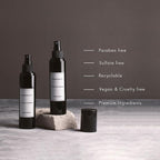 Sea Salt & Ocean Mist Room Spray – 5.07 oz (150 ml) Scented Air Freshener for Home, Office & Linen – Long-Lasting Linen Spray for Bedding, Pillows & Fabrics – Luxurious Home Fragrance