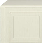 SIMPLIHOME Connaught Storage Bench - 51 inch Wide Solid Wood Trunk Bench in Antique White, Traditional Bench for Entryway with Lift-Up Lid and 3 Hidden Compartments
