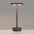 1 Pack Rechargeable Table Lamps Cordless, Portable 5000mAh Outdoor Table Light, 3 Color Stepless Dimming LED Table Lamp with Memory Function, for Home/Dinner/Patio/Restaurant.(Rust)
