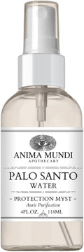 Anima Mundi Apothecary Palo Santo Myst - Natural Room Spray Air Freshener with Palo Santo from Ecuador, Wildcrafted Sustainable Home Fragrance Spray (4oz)