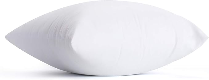 Plush and Durable Throw Pillow Inserts - 16 x 16 inches Set of 8, Hypoallergenic Polyester Fiber Fill - Perfect for Decorative Cushion Covers, Sofa and Bed Accent