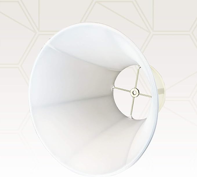 Royal Designs, Inc. BSO-704-12EG True Bell Basic Lamp Shade, 6.5 x 12 x 10.5, Eggshell