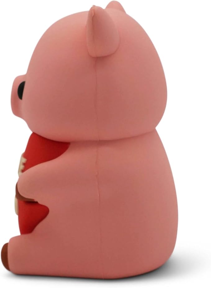Sweethearts Figurine – Miniature Home Accent, Small Tabletop Ornament for Shelf, Desk, or Living Room Décor – Pig