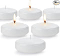 White Floating Candles-3 Inch Unscented Dripless Wax 13-15 Hours Burning,36 Pack for Centerpieces Floating Candles, for Cylindrical Vases, Swimming Pool,Restaurant,Wedding,Party Decoration