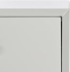 SAFAVIEH Couture Collection - Zack Grey 6-Drawer Wood Dresser with Silver Accents, Modern Storage Chest (DUP1004J)