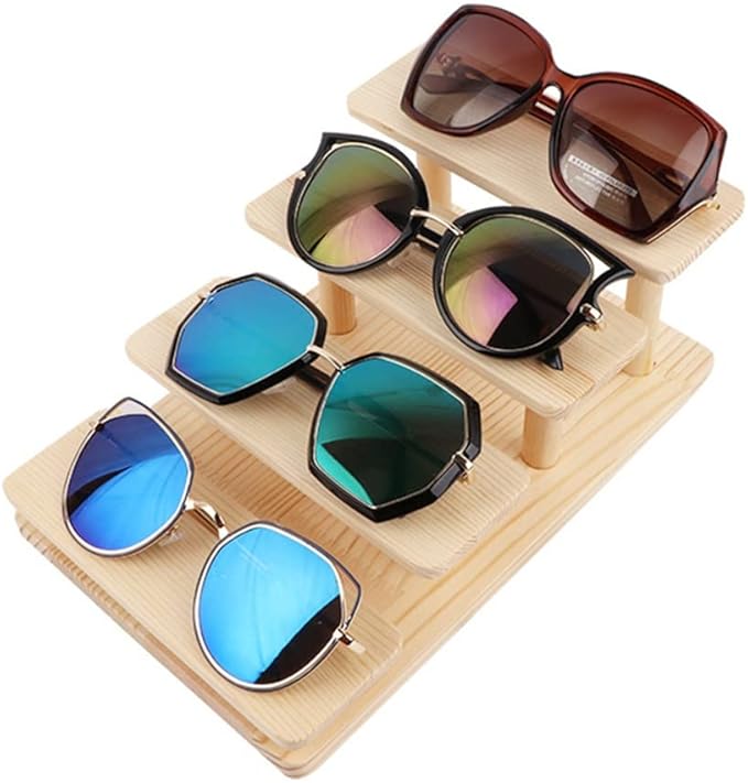 Assembleable Sunglasses Stand Glasses Display Jewelry Holder Bracelet Watches Show Product 2-4 Layers Options