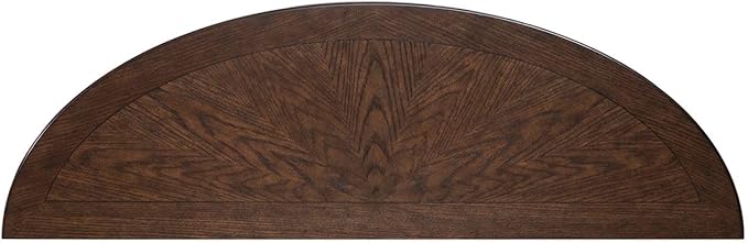 Liberty Furniture Allington Demilune Sofa Table for Living Room - Satin Sienna