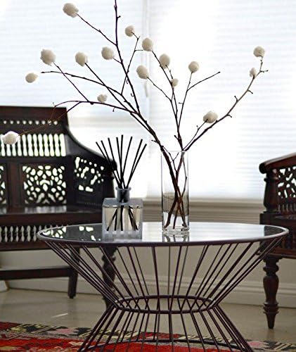 LOVSPA Reed Diffuser Set, English Pear & Bergamot Scented Oil Diffuser with Sticks, Home Fragrance Accessories for Bathroom Shelf Decor, Aroma Diffusers for Home or Office Desk, USA Made
