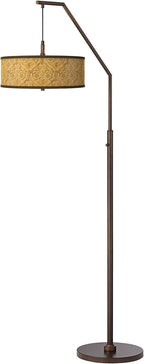 Golden Versailles Bronze Downbridge Arc Floor Lamp