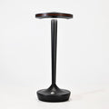 Cordless Lamp Rechargeable LED Table Light,48Hrs Battery Operated Table Lamp,Potable Lamp with Stepless Dimming and Waterproof Lamp for Kitchen,Dining,Shower,Outdoor Patio,Camping (1PBlack)