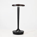Cordless Lamp Rechargeable LED Table Light,48Hrs Battery Operated Table Lamp,Potable Lamp with Stepless Dimming and Waterproof Lamp for Kitchen,Dining,Shower,Outdoor Patio,Camping (1PBlack)