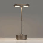 1 Pack Rechargeable Table Lamps Cordless, Portable 5000mAh Outdoor Table Light, 3 Color Stepless Dimming LED Table Lamp with Memory Function, for Home/Dinner/Patio/Restaurant.(Light Cafe)