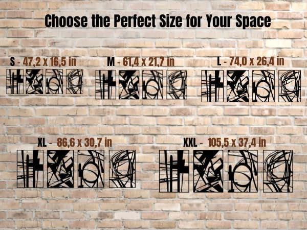 Vailla Wood Wall Art Decor Wall Hanging Sculpture Modern Home Decoration 3 Panels Nature Wall Hangings Large Wooden Wall Arr 3D Textured Sculptures for Living Room Bedroom Office Dinnig Room