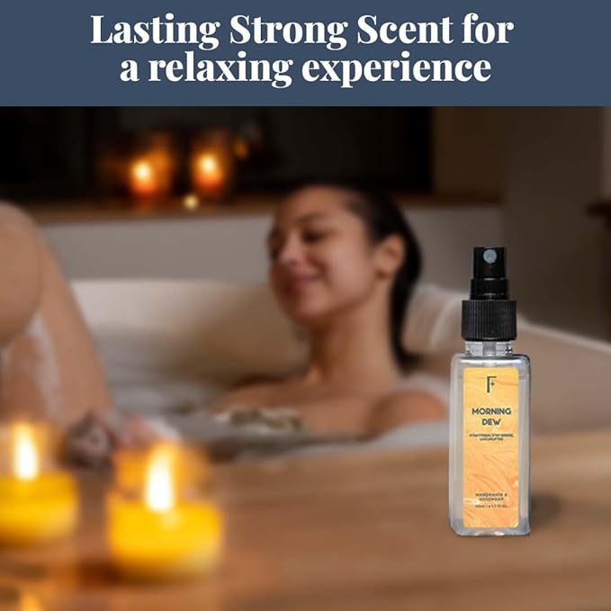 Folkulture Luxury Room Spray Odor Eliminator - Set of 3 (5.1 Fl Oz) | Non Toxic,Long Lasting Lavender, Vanilla Room Spray Or Deodorizer For Relaxation, Bath & Body Works, Home, Guest-Room Essentials