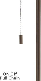 Possini Euro Design Modern Club Style Floor Lamp Standing 62" Tall Tiger Bronze Metal Black Textured Faux Silk Fabric Drum Shade Decor for Living Room Reading House Bedroom Home