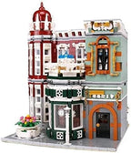 General Jim's Street View Vintage Antique Shop Modular City Building Block Set, 3,037 Pieces with Light Kit, European Town Architecture Display Model Toys & Bricks | GJ ACS
