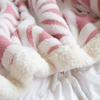 LOMAO Sherpa Fleece Blanket Fuzzy Soft Throw Blanket Dual Sided Blanket for Couch Sofa Bed (Pink, 90''x90'')