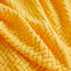 Sofa Covers Couch Covers for Sofa Pet Friendly Couch Cushion Covers Universal Sofa Covers Washable Stretch Slipcovers for Sectional Sofa (Texture Yellow,Headrest Cover)