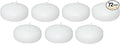 D'light Online Large White Floating Candles 3 Inch Bulk Pack Wax Discs for Events, Weddings, Spa, Home Decor, Special Occasions, Cylinder Vases, Centerpieces, Pool and Holidays - Set of 72 (White)