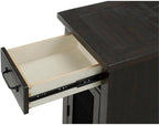 Martin Svensson Home Rustic Chairside Table, Espresso