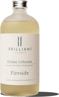 Brilliant Scents Fireside Scent | Charred Woods, Coconutty, Pine | Luxury Home & Business Scent | Fragrance Oil | 500ML