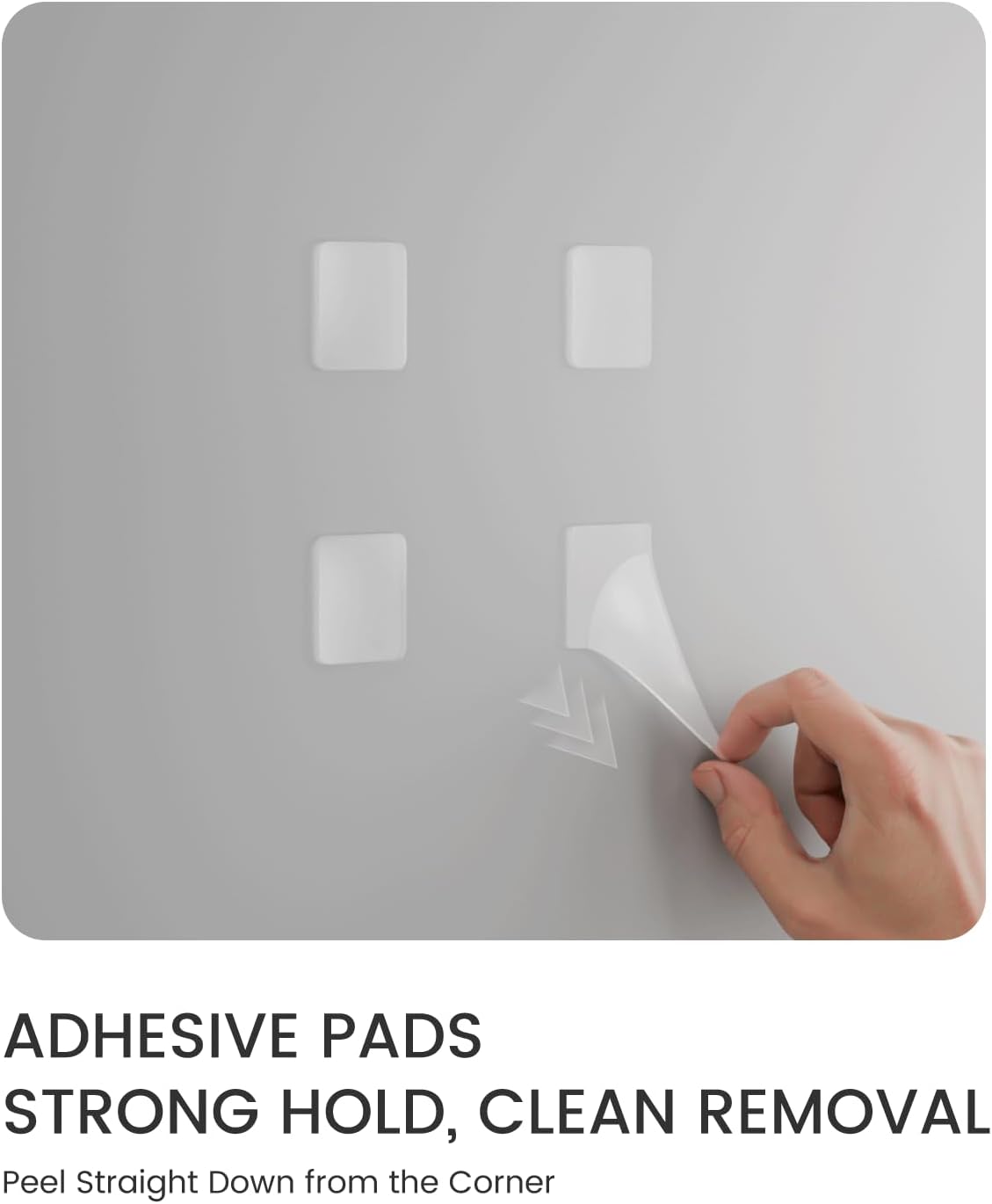Large Felt Bulletin Board 48" x 36" – Wall Mounted Memo Board for Office & Home