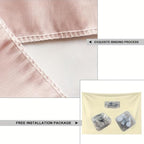 Tree of Life Wall Hanging Decor Tapestry with Stained Glass Colorful Wall Art Large Tapestry Mural Decor Photograph Backdrop Blanket Curtain Home Bedroom Living Room Decoration