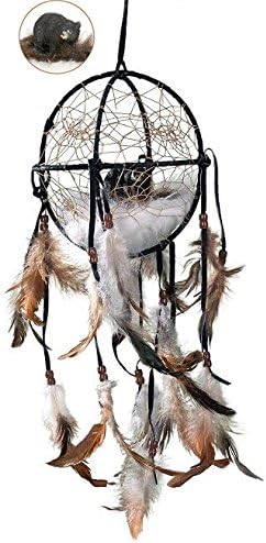 6" Cage Dream Catcher - DC06064 (Black Bear) - Native American Dream Catcher - Home Decor, Spiritual or Protective, Gift Giving - Birthday Occasion