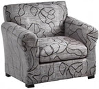 KRFOONN 2 Piece Chair Covers Printed Sofa Covers Couch Covers Washable Armchair Sofa Couch Slipcover Furniture Protector with Elastic Bottom for Living Room (Armchair, 25), Small