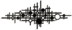 SIGNLEADER Metal Wall Art Decor Black Circle Abstract Shapes Minimalist Modern Abstract Wall Sculpture Hangings Home Decoration for Living Room, Bedroom, Bathroom, Kitchen, Outdoor - 36" Black