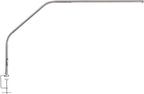 Daylight Slimline 4™ LED Table Lamp in Brushed Steel - 6,000K, 3,200 Lux, 4 Brightness Levels, USB-C Charging Port, Anti-Glare Diffuser, Flexible Design, Art & Craft, Sewing, Nail Salon