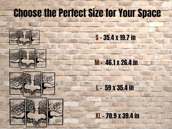 VAILLA Wood Wall Art Decor Wall Hanging Sculpture Modern Home Decoration 3 Panels Nature Wall Hangings Large Wooden Wall Arr 3D Textured Sculptures for Living Room Bedroom Office Dinnig Room (Faces 1)