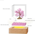 brambing Sakura Elk Resin Ambient Light Bubble free, Non stringy, Odorless, Durable Premium Home Decor Piece, Perfect Craft For Collection Ideal Gift Choice. (Sakura - deep pink, Small - 5CM)