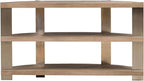 Liberty Furniture Harlow Living Room Sofa Table - Sandstone & Satin Nickel