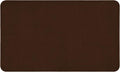 House, Home and More Skid-Resistant Carpet Indoor Area Rug Floor Mat - Chocolate Brown - 3 Ft X 5 Ft - Non Slip Rubber Backing, Stain Resistant, Dog Friendly, Living Room Bedroom Kitchen Entryway
