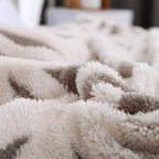 LOMAO Sherpa Fleece Blanket 90x110 Fuzzy Soft Throw Blanket Dual Sided Blanket for Couch Sofa Bed (Grey, 90''x110'')