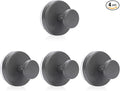 Wreath Hanger for Front Door, Heavy Duty Wreath Hangers for Front Door & Glass Window, Upgrade Suction Cup Hooks for Shower,Christmas Thanksgiving Halloween Easter Valentine (Gray, 4p)