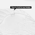 Oraytteo Metal Fish Wall Decor, Set of 4 Sea Fish Wall Art Decorations for Barthroom Fence Pool Patio Decor, Indoor or Outdoor Decorations, Gifts for Mom Dad Friends