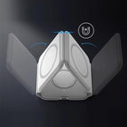 IHAO 3in1 Megnetic Attraction Wireless Charging Station Foldable Fast Charger for iPhone 15/14/13, iWatch & AirPods 15W Charging Stand with Strong Magnet Fold to Stand Multi-Device Safe Charging-White