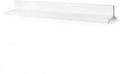 Americanflat 36" Floating Shelf - Made of Engineered Wood with Lipped Ledge - Long Floating Wall Shelves for Bedroom, Bathroom, Kitchen, Office, and Living Room - White