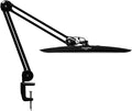 LED Desk Lamp with Clamp,Dimming Task Lamp for Reading Desktop Office Workbench Table Architect Sewing Study Home Craft,Bright 117PCS LEDs,2200 Lumens 20 Inch Metal Swivel Arm Work Lamp(Black)