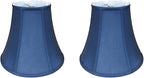 Royal Designs, Inc. BSO-704-14NBLU-2 True Bell Basic Lamp Shade, 7 x 14 x 11.5, Navy Blue, 2-Pack