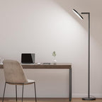 Upgraded Floor Lamps for Living Room, 32W 3000LM Super Bright LED Torchiere Floor Lamp with Remote & Touch Control, 69" Dimmable Tall Standing Lamp with 350°Rotating Head for Reading Office Bedroom