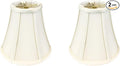 Royal Designs, Inc. BSO-704RC-7EG-2 True Bell Basic Lamp Shade with Round Clip, 3.75 x 7 x 6.75, Eggshell, 2-Pack