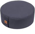 Zafu Buckwheat Meditation Cushion,D=13"/16" H=5.5",Round Zabuton Meditation Pillow,Yoga Bolster Kneeling Pillow Premium Yoga Pillow for Sitting on Floor Zippered Cotton Cover