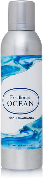 Room Fragrance Air Freshener Spray Concentrated Bathroom, Kitchen, Car, or Office Deodorizer, U.S.- Made by AP Fragrance (Endless Ocean)