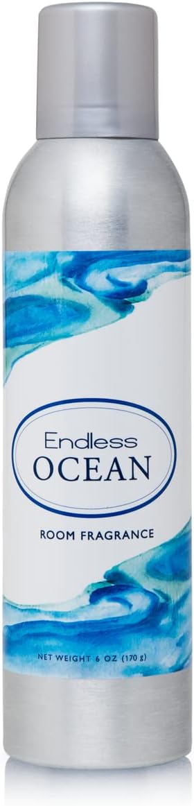 Room Fragrance Air Freshener Spray Concentrated Bathroom, Kitchen, Car, or Office Deodorizer, U.S.- Made by AP Fragrance (Endless Ocean)