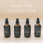 River Birch Mango Coconut Scented Linen and Room Spray | Home Fragrance | 4 oz Glass Amber Bottle | Luxury Signature Scent | Handmade in Texas