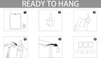 Dog Monet Wall Art with - Large Canvas Wall Art for Bedroom - Framed Landscape Pictures Decor - Classic Vintage Artwork for Living Room, Bedroom, or Office Paintings Wall Decor 24×48IN